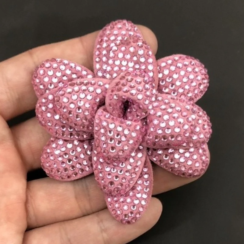 7.1cm Rhinestone Flower Brooch for Women's High-end Luxury Multi-color Sheepskin Flower Brooch Party Gift Accessories Corsage
7.1cm Rhinestone Flower Brooch for Women's High-end Luxury Multi-color Sheepskin Flower Brooch Party Gift Accessories Corsage