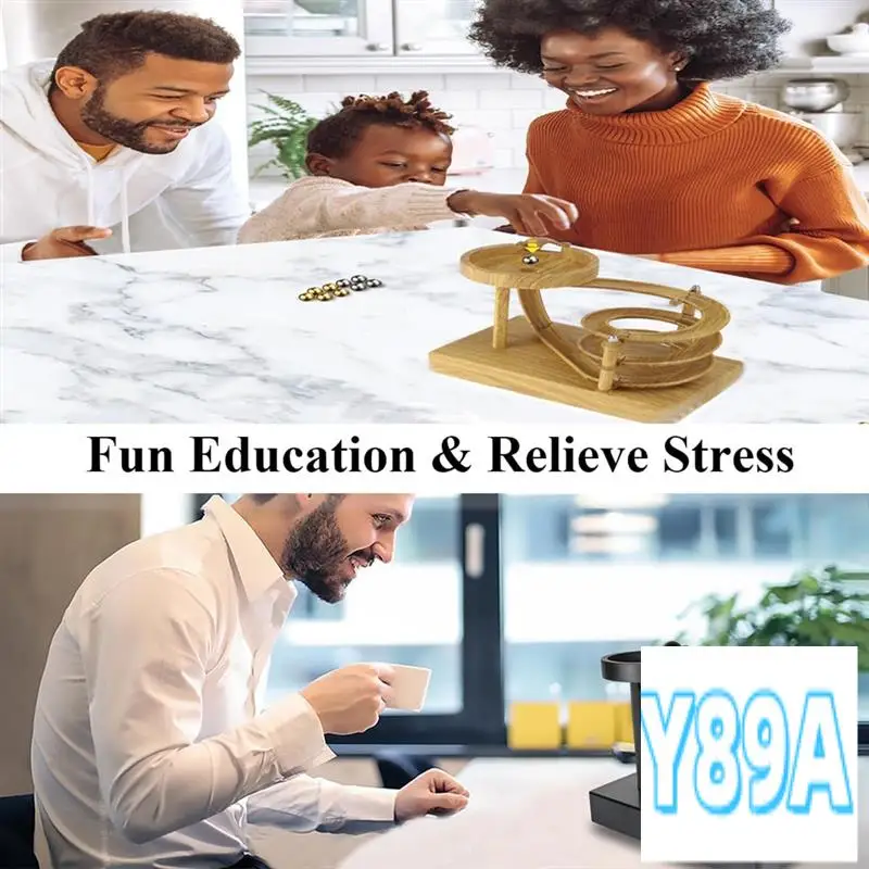 Non-Stop Rolling Ball Tabletop Toy For Everyone, Scientific Physics Tool Circulation Device B
Non-Stop Rolling Ball Tabletop Toy For Everyone, Scientific Physics Tool Circulation Device B