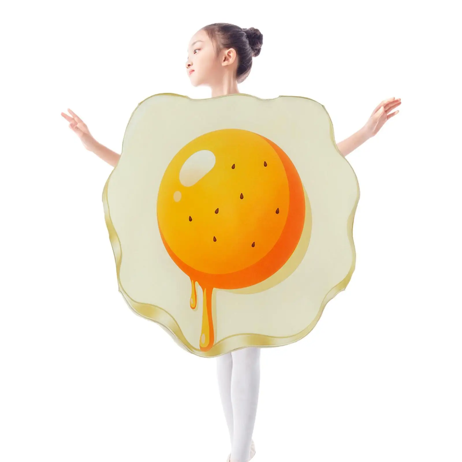 Kids Fried Egg Costume Creative Accessories Cosplay Costume Children Halloween Outfit Dress up Prop for Party Stage Show Cosplay
Kids Fried Egg Costume Creative Accessories Cosplay Costume Children Halloween Outfit Dress up Prop for Party Stage Show Cosplay
