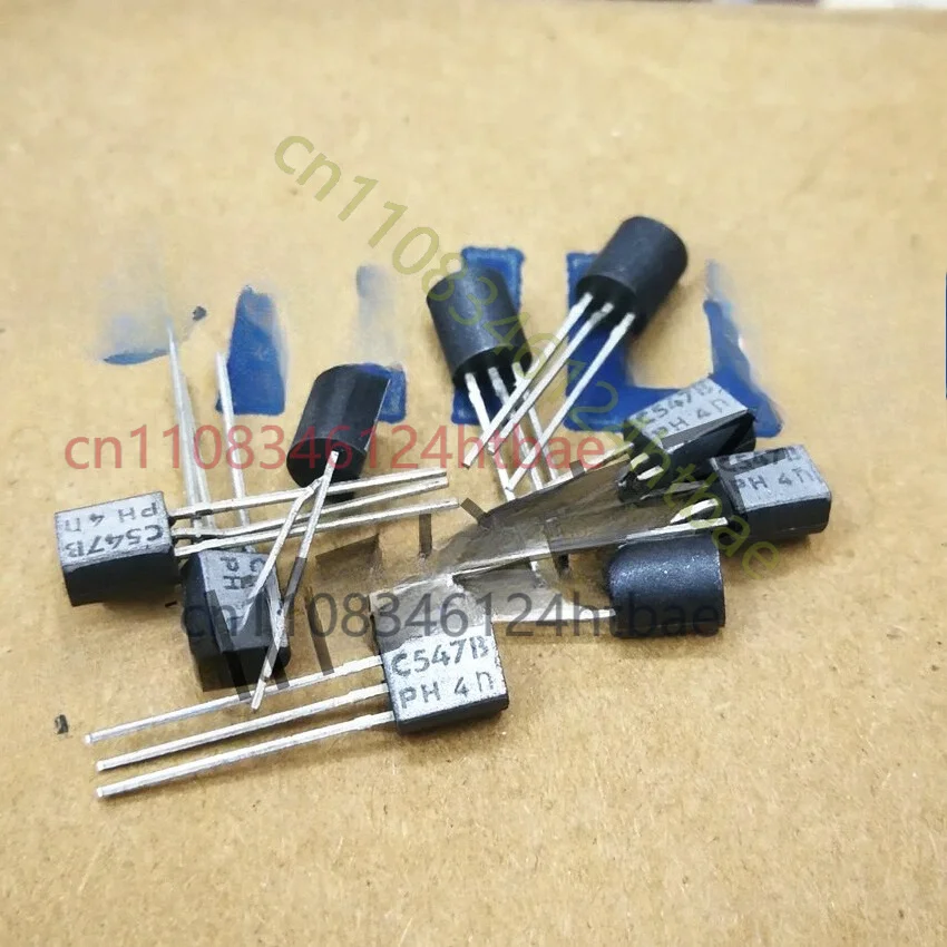 100pcs BC547B Transistor 45V 0.1A TO-92
100pcs BC547B Transistor 45V 0.1A TO-92