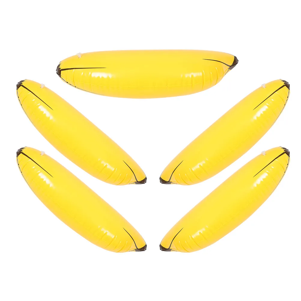 5Pcs Inflatable Banana Floating Playthings Bright PVC Fruit Pool Float Birthday Party Decorations Summer Water Fun
5Pcs Inflatable Banana Floating Playthings Bright PVC Fruit Pool Float Birthday Party Decorations Summer Water Fun