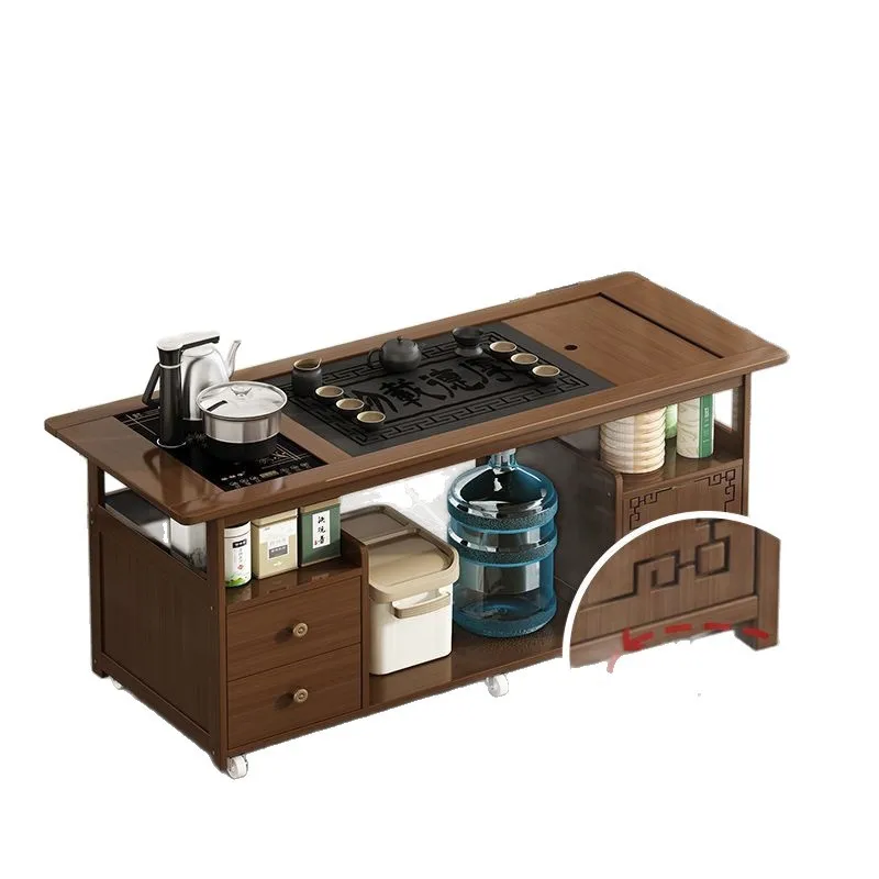 Movable tea table balcony new coffee table living room tea table
Movable tea table balcony new coffee table living room tea table