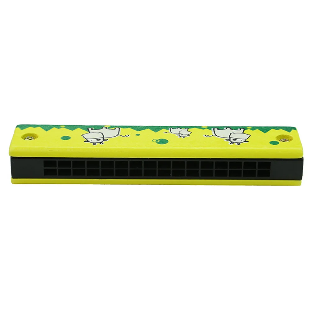 16 Holes Wooden Harmonica Toy Kids Music Instrument Double Row Cartoon Musical Toy Children Gift Promote Early Development
16 Holes Wooden Harmonica Toy Kids Music Instrument Double Row Cartoon Musical Toy Children Gift Promote Early Development