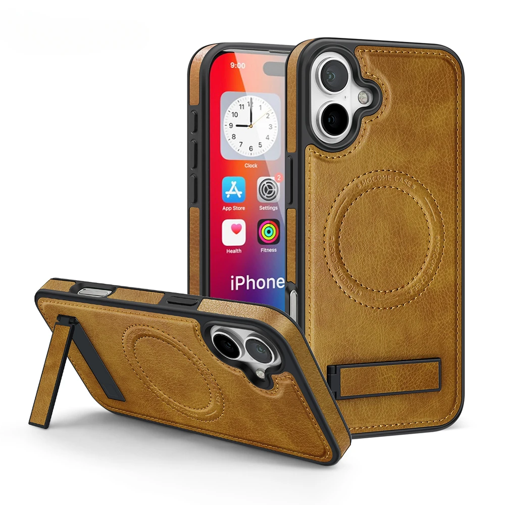 Business Leather Folding Stand Holder Magnetic Case IPhone 16 15 14 Plus 13 12 11 Pro Max for Magsafe Bumper Shockproof Cover
Business Leather Folding Stand Holder Magnetic Case IPhone 16 15 14 Plus 13 12 11 Pro Max for Magsafe Bumper Shockproof Cover