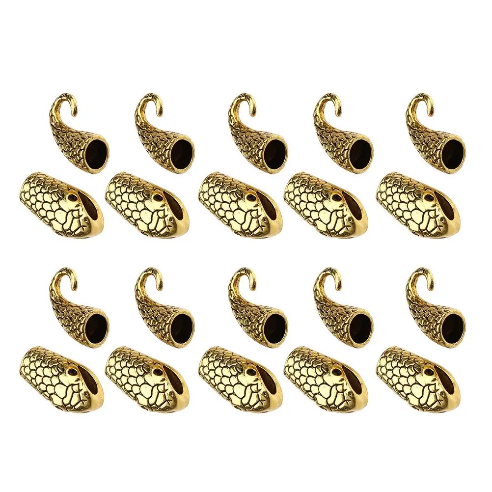 10 Pairs Snake Head Bracelet Buckle Jewelry Clasps Alloy Hooks Closures Clips for Necklaces Bracelets Making Supplies Durable
10 Pairs Snake Head Bracelet Buckle Jewelry Clasps Alloy Hooks Closures Clips for Necklaces Bracelets Making Supplies Durable