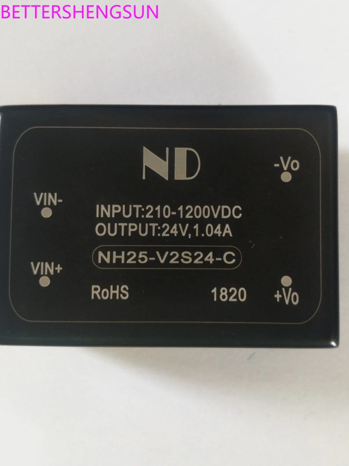 Photovoltaic module power supply 1000V to 24V25W high-voltage DC IGBT step-down isolation power supply
Photovoltaic module power supply 1000V to 24V25W high-voltage DC IGBT step-down isolation power supply