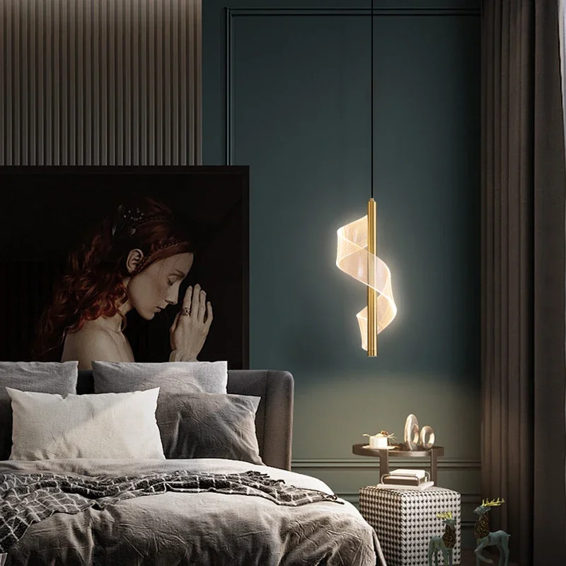 Bedroom Bedside Chandelier Minimalist Modern Light Luxury Living Room Creative Single Head Small
Bedroom Bedside Chandelier Minimalist Modern Light Luxury Living Room Creative Single Head Small