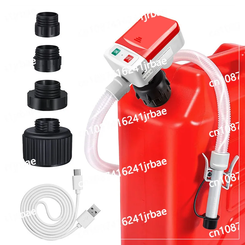 Fuel Transfer Pump with Auto-stop Sensor Hose Transfer Pump USB/Battery Powered with Adapter Portable Liquid Pump
Fuel Transfer Pump with Auto-stop Sensor Hose Transfer Pump USB/Battery Powered with Adapter Portable Liquid Pump