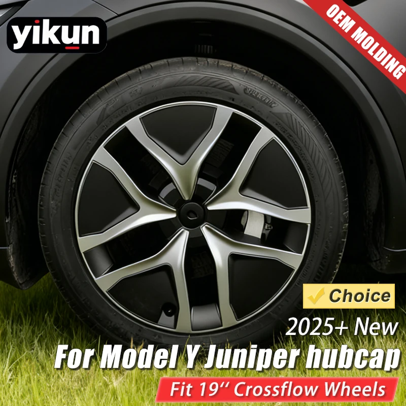 4PCS Hub Cap Car for Tesla Model Y Juniper 19 Inch Wheel Cap Replacement Automobile Crossflow Wheel Hubcap Full Rim Tire Cover Accessories 2025 2026
4PCS Hub Cap Car for Tesla Model Y Juniper 19 Inch Wheel Cap Replacement Automobile Crossflow Wheel Hubcap Full Rim Tire Cover Accessories 2025 2026