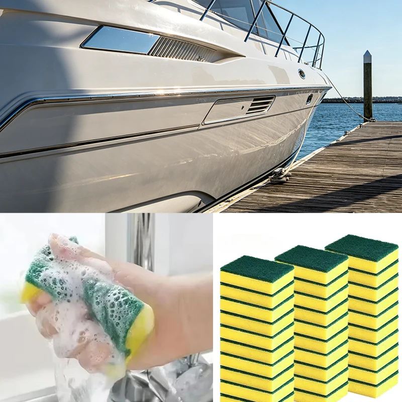 10/20pcs Highly Absorbent Double-Sided Sponge Cleaning Pan Rust Stain Sponge Cleaning Brush Ship Tools
10/20pcs Highly Absorbent Double-Sided Sponge Cleaning Pan Rust Stain Sponge Cleaning Brush Ship Tools