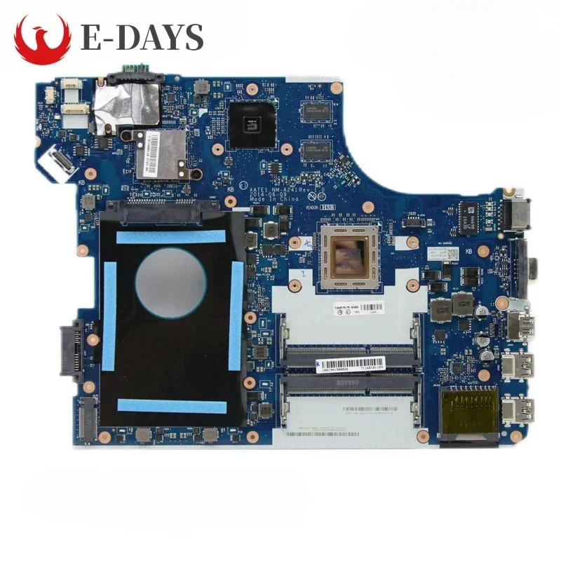 For Lenovo ThinkPad E555 Laptop Motherboard NM-A241 Notebook Mainboard With CPU A6-7000 A8-7100 UMA 100% Tested Okhigh Quality
For Lenovo ThinkPad E555 Laptop Motherboard NM-A241 Notebook Mainboard With CPU A6-7000 A8-7100 UMA 100% Tested Okhigh Quality