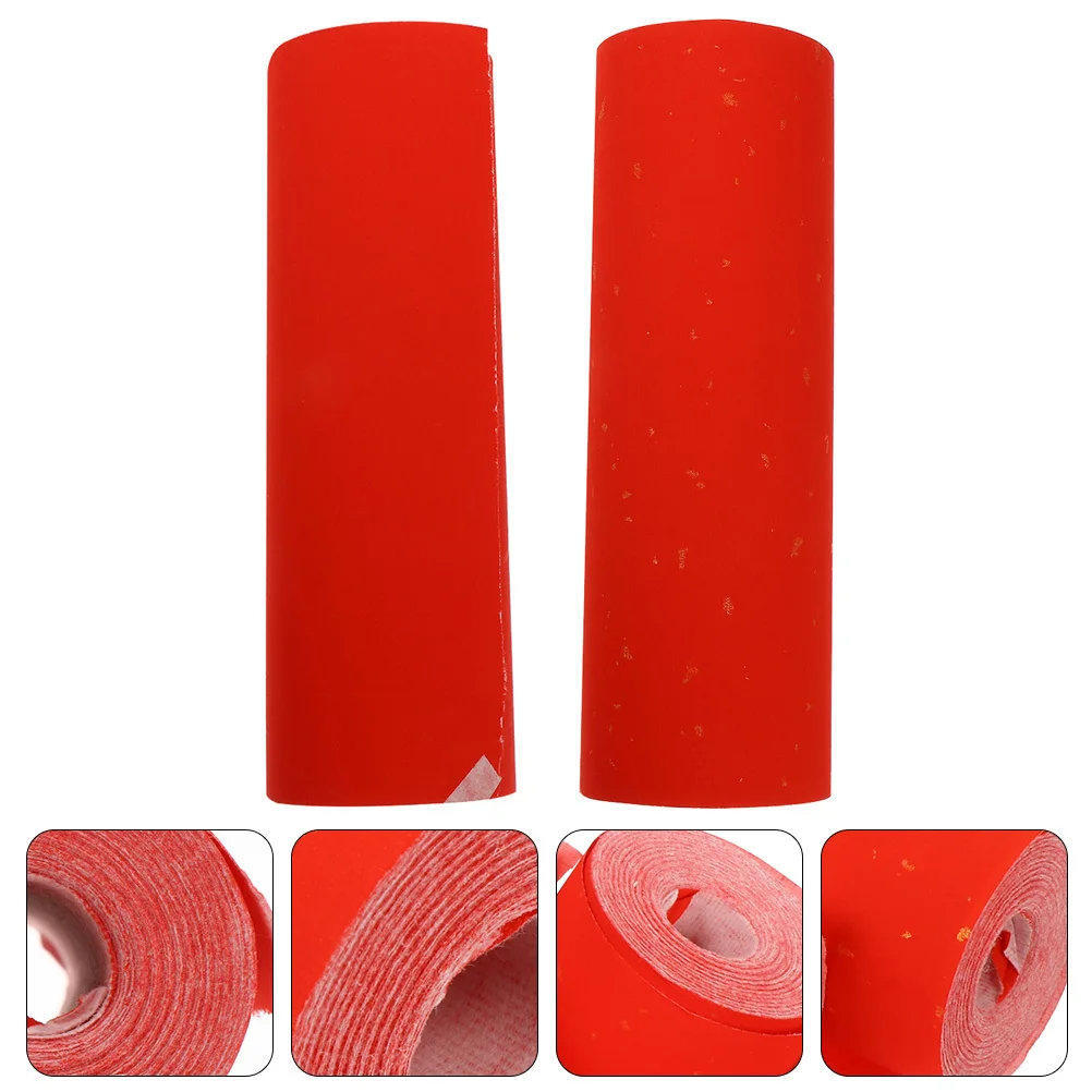 2 Rolls Red Xuan Paper Spring Festival Couplets Scroll Durable Chinese Blank Paper for New Year Calligraphy Practice 
2 Rolls Red Xuan Paper Spring Festival Couplets Scroll Durable Chinese Blank Paper for New Year Calligraphy Practice