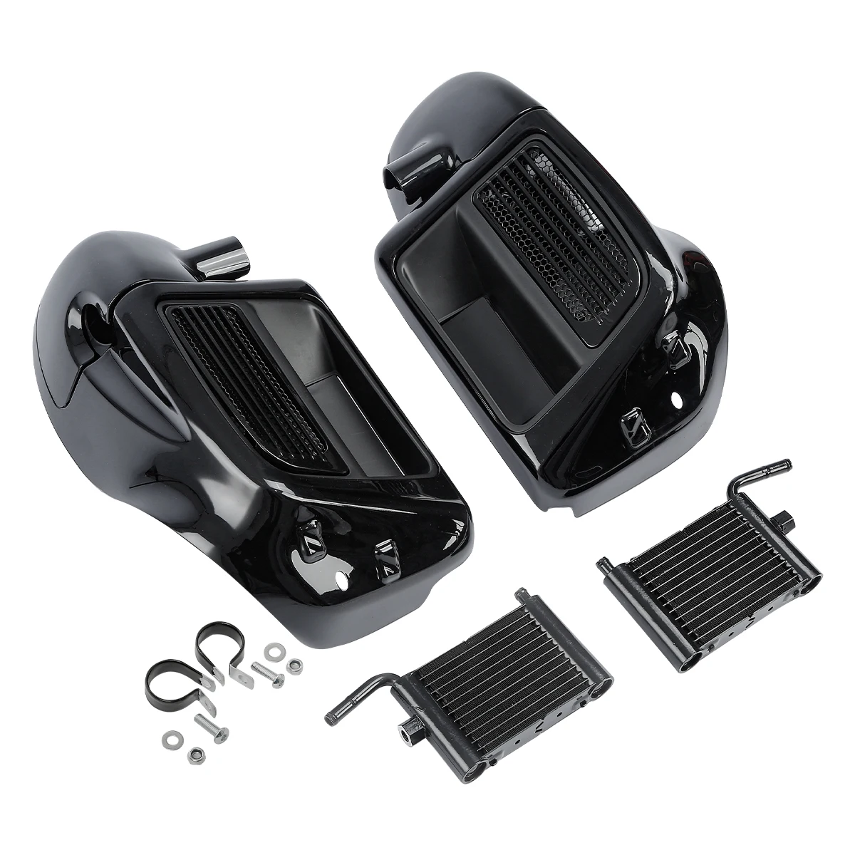Lower Vented Fairing Radiator Cooler Cooling Fit For Harley Road King Road Electra Street Glide 2014-2024 Motorcycle Accessories
Lower Vented Fairing Radiator Cooler Cooling Fit For Harley Road King Road Electra Street Glide 2014-2024 Motorcycle Accessories