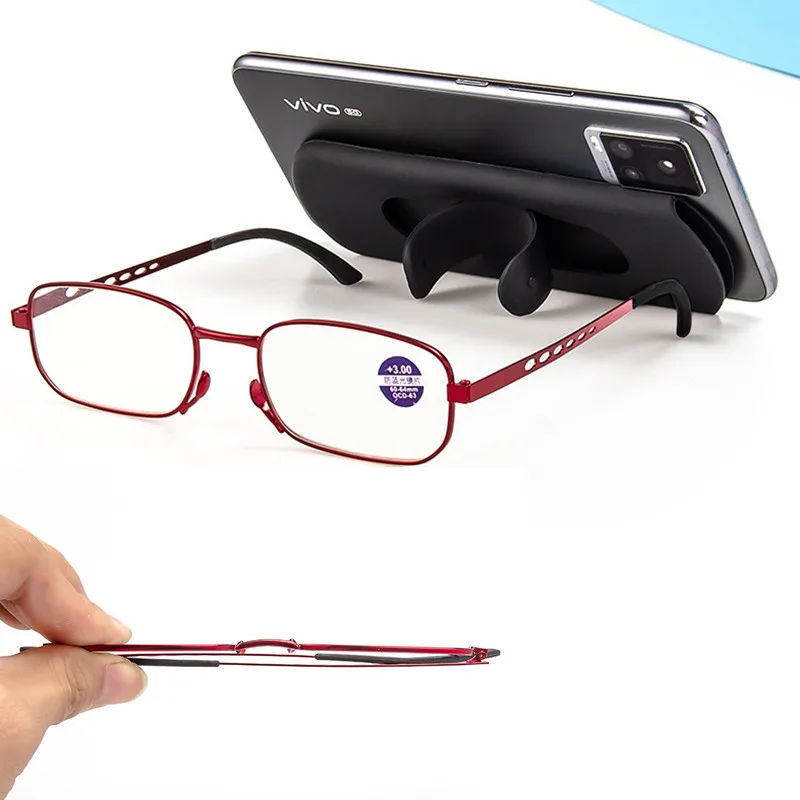 Fashion Women Portable Reading Glasses Metal Frame Anti Blue Ray Presbyopic Glasses with Glasses Case Ultralight Eyeglasses UV
Fashion Women Portable Reading Glasses Metal Frame Anti Blue Ray Presbyopic Glasses with Glasses Case Ultralight Eyeglasses UV