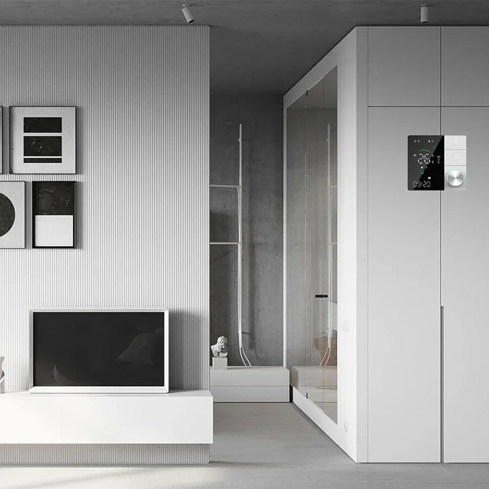 Programmable Smart Knob Thermostat with WLAN Connectivity and Voice Control Compatibility for Efficient Electric Heating Control
Programmable Smart Knob Thermostat with WLAN Connectivity and Voice Control Compatibility for Efficient Electric Heating Control