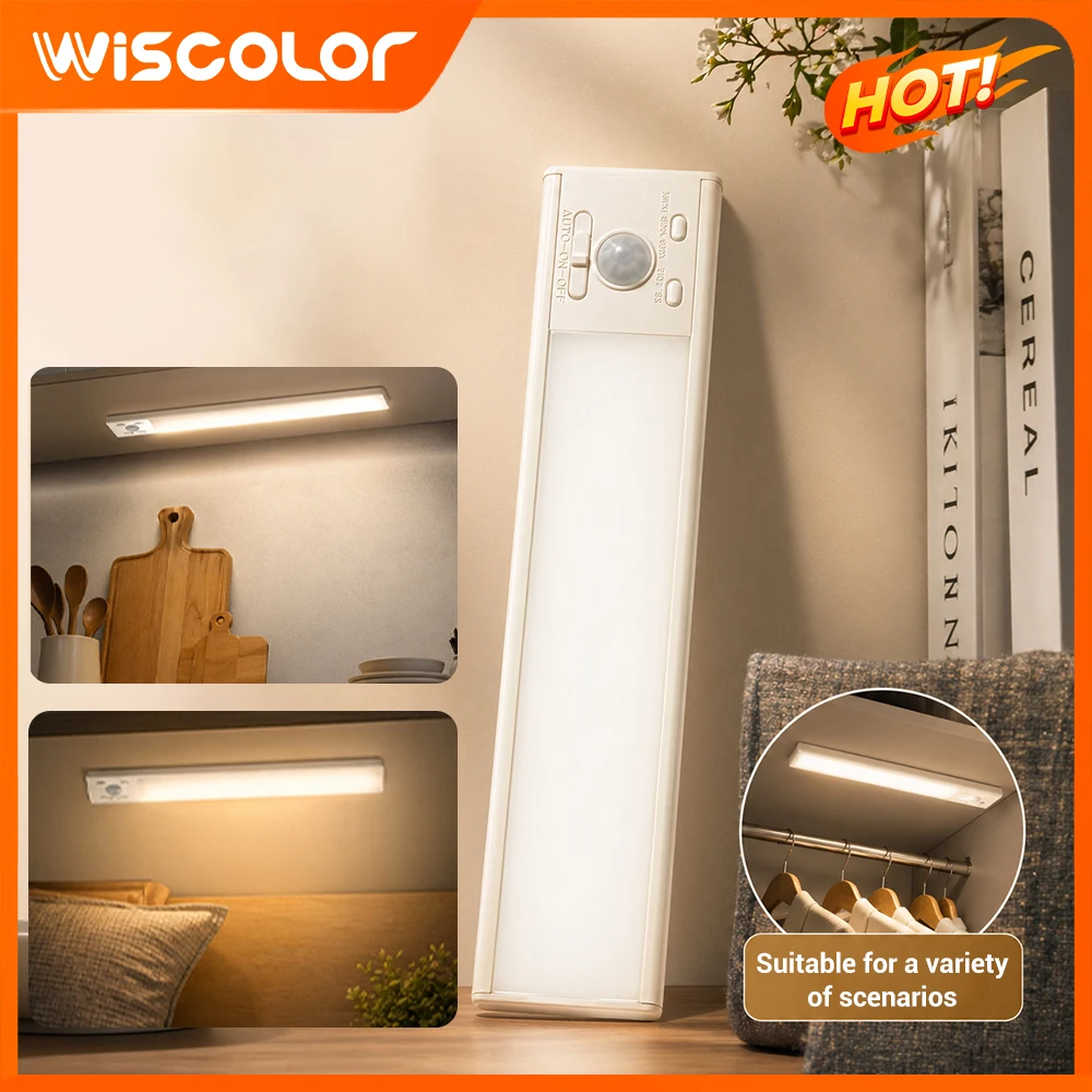 Wireless Rechargeable Motion Sensor Light Luces LED Lights Under Cabinet Eye Care Night Light For Kitchen Wardrobe Accessories
Wireless Rechargeable Motion Sensor Light Luces LED Lights Under Cabinet Eye Care Night Light For Kitchen Wardrobe Accessories