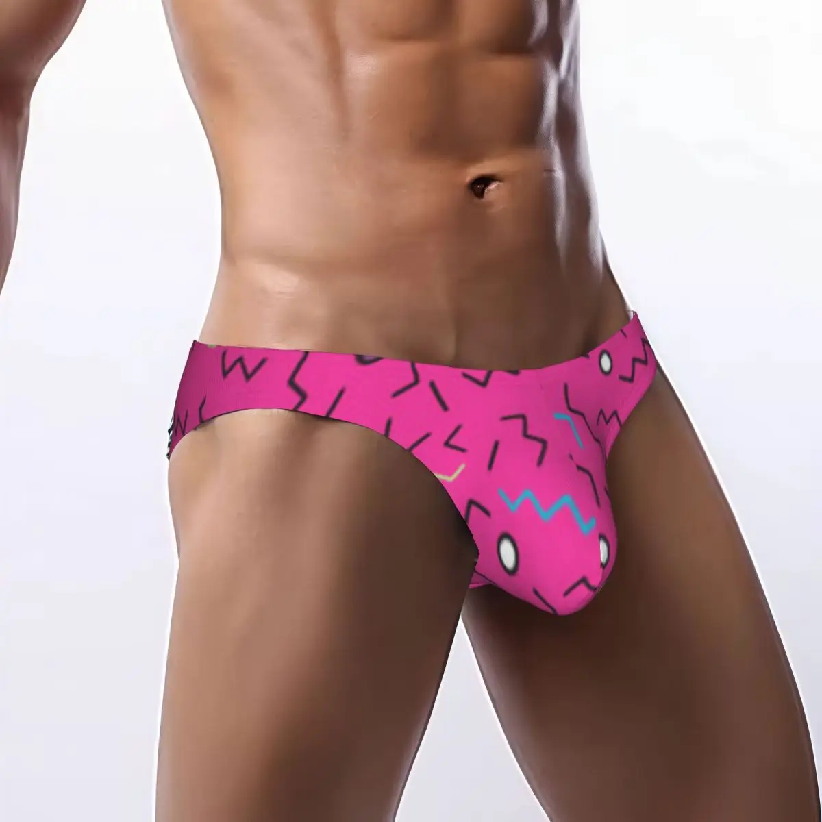 Sexy Man's Underwear Briefs Geometric Triangle Line Circle Hipster Men Underpants
Sexy Man's Underwear Briefs Geometric Triangle Line Circle Hipster Men Underpants