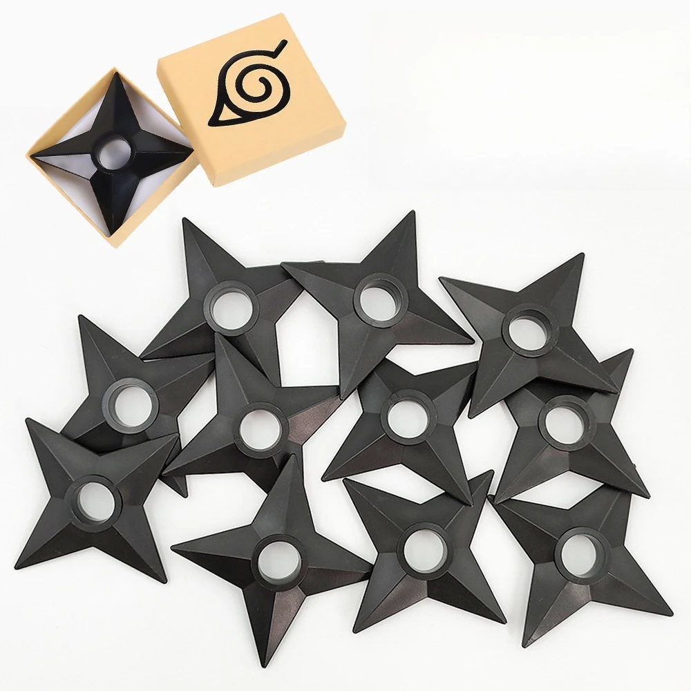 Naruto Four cornered Dart Ninja Dart Plastic ABS Hand Sword Four cornered Star Anime Surrounding COS Road Model
Naruto Four cornered Dart Ninja Dart Plastic ABS Hand Sword Four cornered Star Anime Surrounding COS Road Model