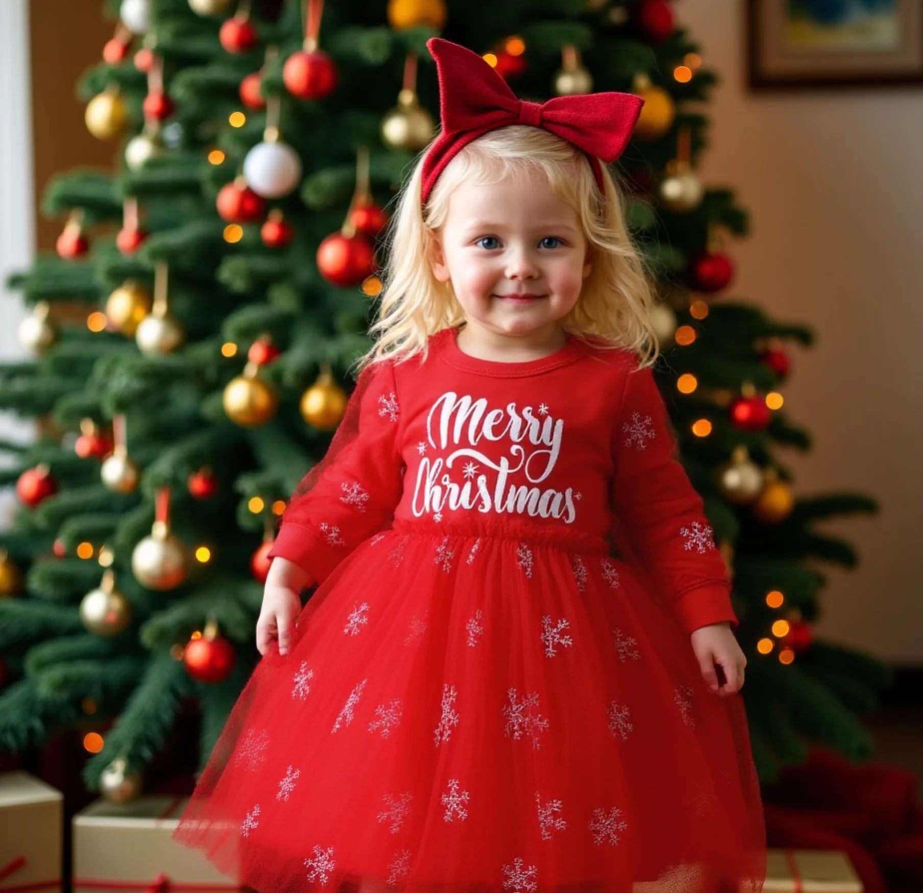 Baby Girl Christmas Dress Long sleeved Snowflake Tulle Fashionable Dress fit 0-24 Months Cute Baby Girl Spring Autumn Clothing
Baby Girl Christmas Dress Long sleeved Snowflake Tulle Fashionable Dress fit 0-24 Months Cute Baby Girl Spring Autumn Clothing