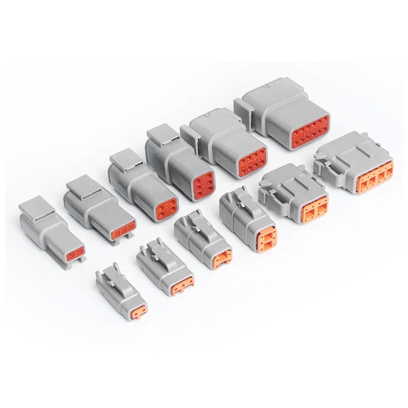 1/5set Deutsch DT Waterproof Connector Kit 2/3/4/6/8/12 Pin Male Female for Automotive Motorcycle Marine Wiring
1/5set Deutsch DT Waterproof Connector Kit 2/3/4/6/8/12 Pin Male Female for Automotive Motorcycle Marine Wiring