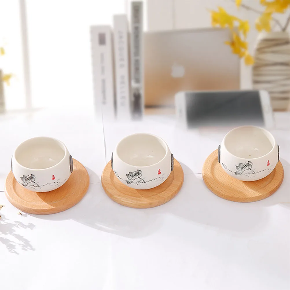 7 pcs Wooden Coasters Set Natural Beech Drink Coasters Cup Coaster For Table Home Kitchen Environmentally Friendly With
7 pcs Wooden Coasters Set Natural Beech Drink Coasters Cup Coaster For Table Home Kitchen Environmentally Friendly With