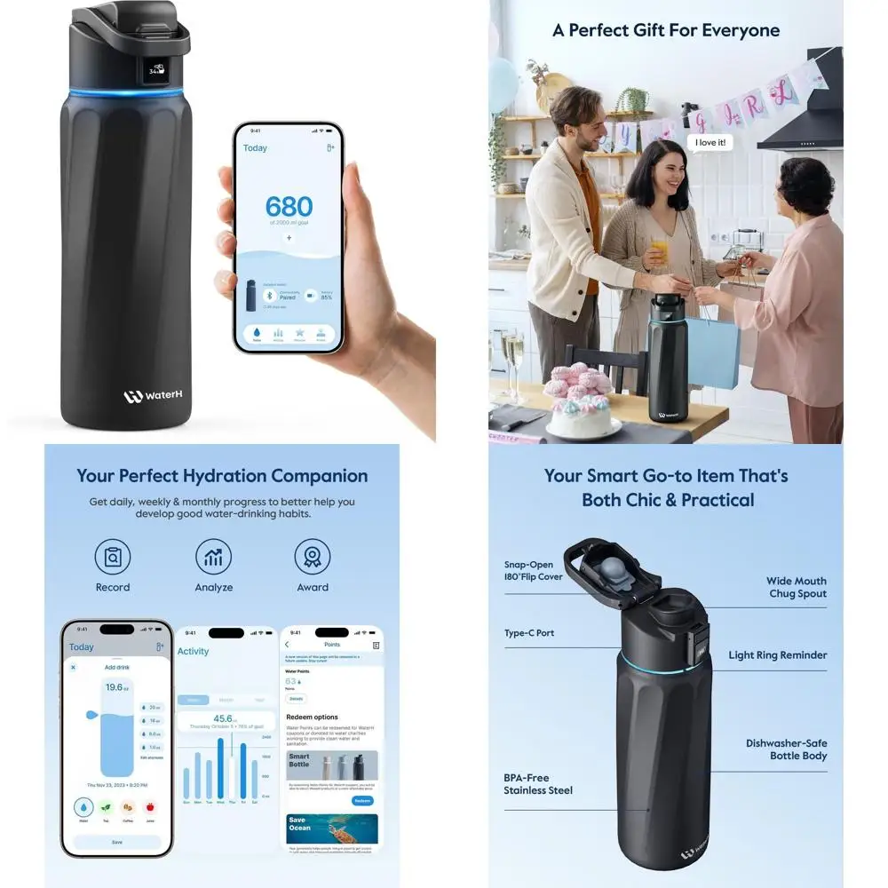 Термос из нержавеющей стали с двойными стенками, 32 унции, с широким горлышком, без BPA, идеально подходит для фитнеса, работы и учебы, идеальный подарок на Холи.
Термос из нержавеющей стали с двойными стенками, 32 унции, с широким горлышком, без BPA, идеально подходит для фитнеса, работы и учебы, идеальный подарок на Холи.