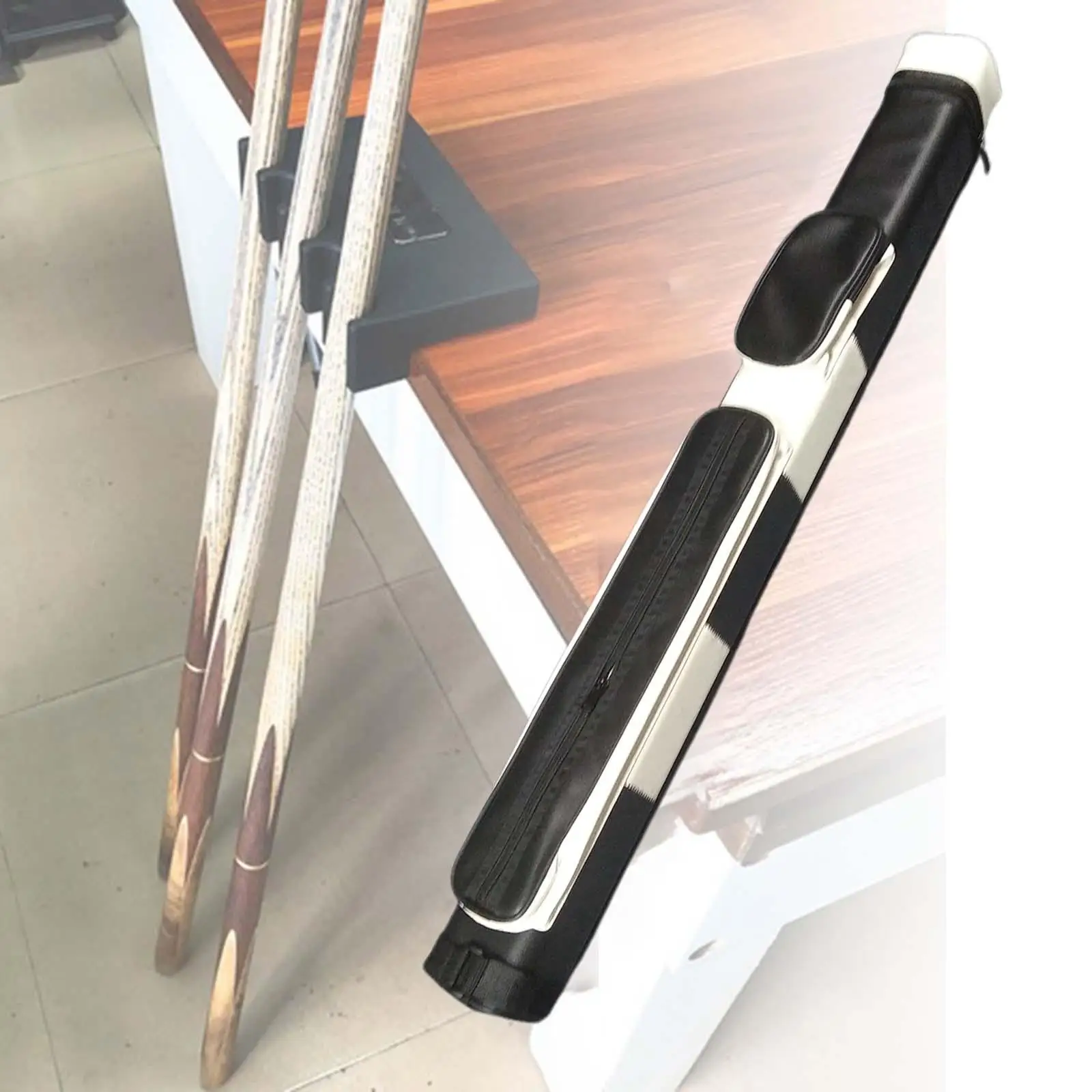 Hard Cue Case Billiard Pool Cue Bag with Divider Waterproof PU Leather Holder for Billiards Training and Club
Hard Cue Case Billiard Pool Cue Bag with Divider Waterproof PU Leather Holder for Billiards Training and Club