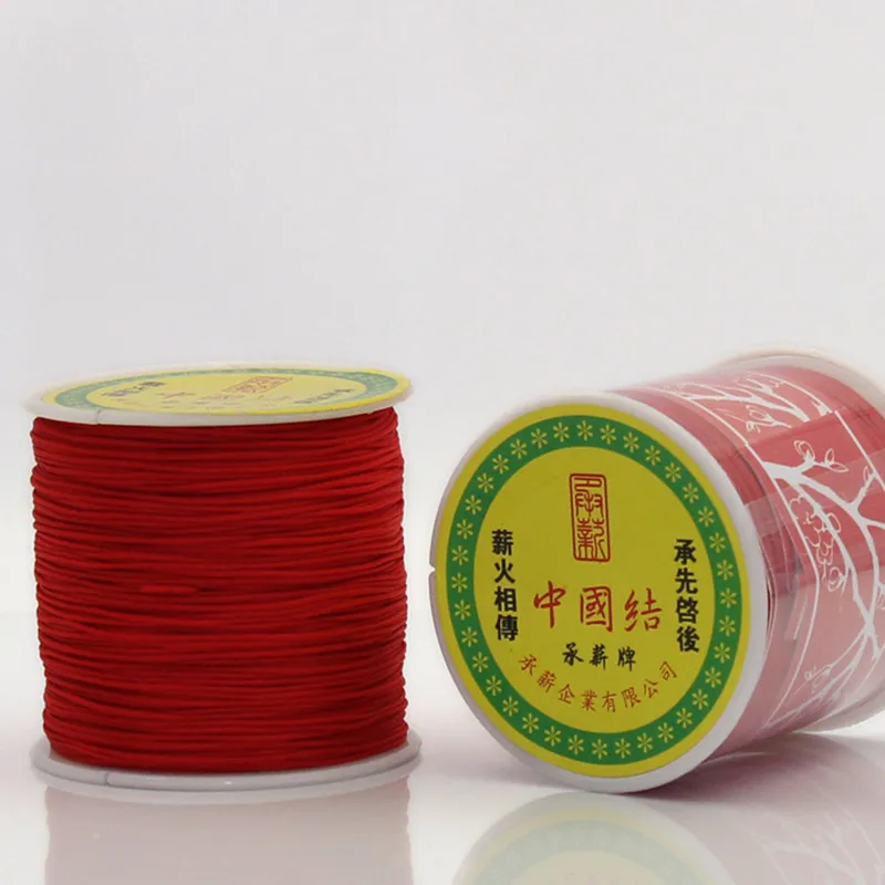 1mm Handmade Terylene Cord Thread rope Chinese Knot Red Handmade DIY Making Bracelets Jewelry Findings,1Roll (90 meter/Roll)
1mm Handmade Terylene Cord Thread rope Chinese Knot Red Handmade DIY Making Bracelets Jewelry Findings,1Roll (90 meter/Roll)
