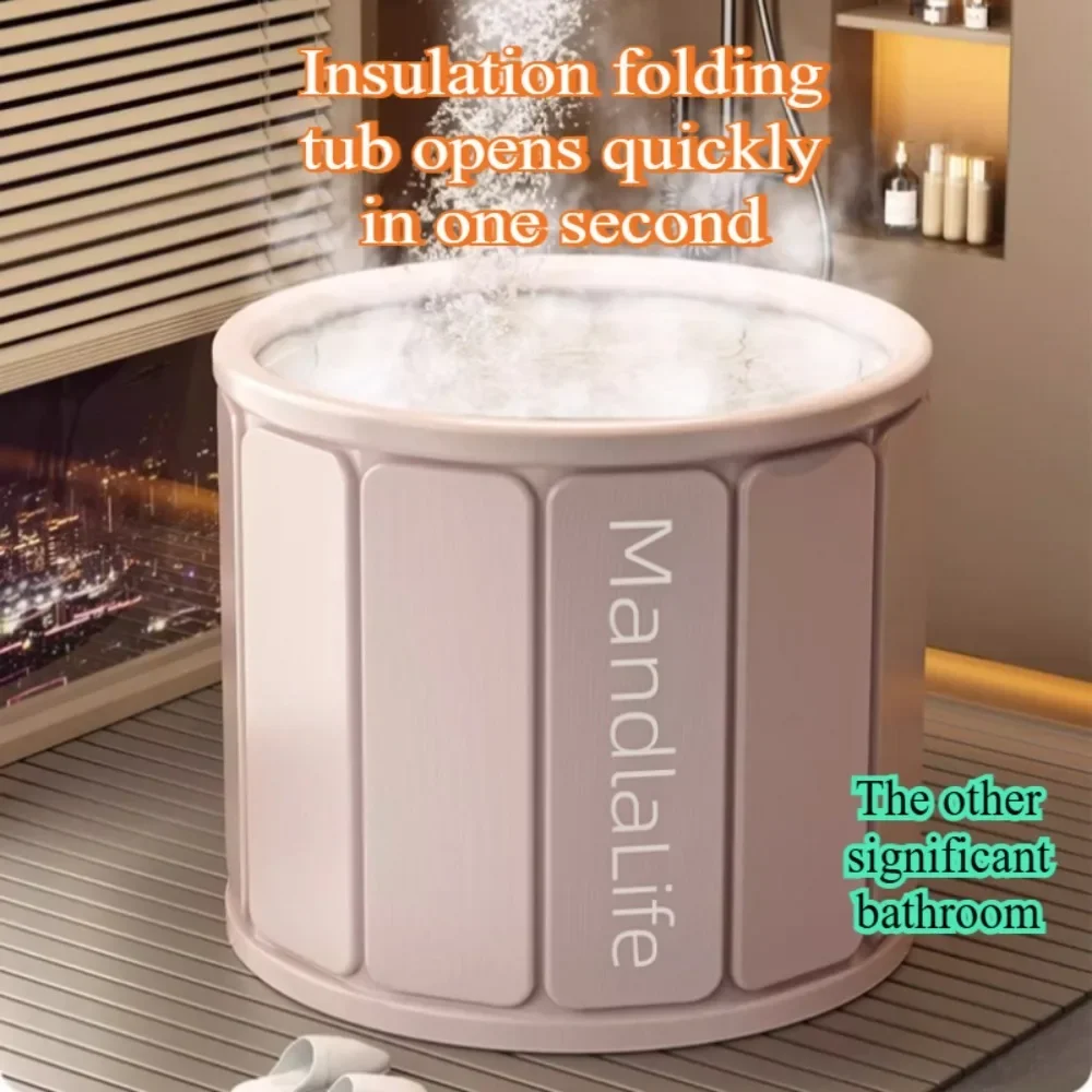 Foldable Bathtub for Adults, Storage for Children's Household Full-body Shower Basin, Bathing Tub for SPA
Foldable Bathtub for Adults, Storage for Children's Household Full-body Shower Basin, Bathing Tub for SPA
