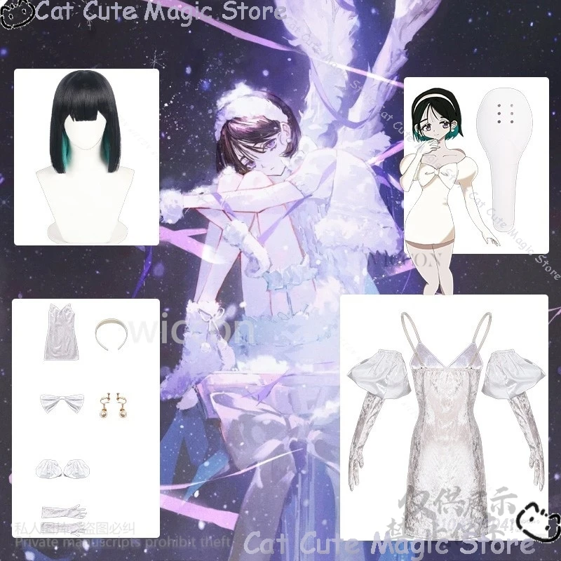 Anime Alien Stage Cosplay Sua 6 PCS Headwear Earring White Velvet High Quality Dress Suspenders Lolita Comic Con Suit Customized
Anime Alien Stage Cosplay Sua 6 PCS Headwear Earring White Velvet High Quality Dress Suspenders Lolita Comic Con Suit Customized
