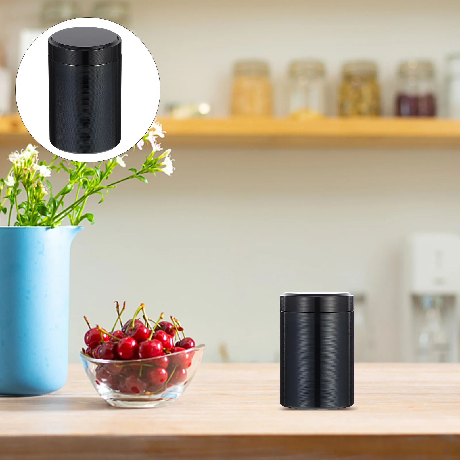 2 Pcs Tea Food Storage Container Home Canister Portable Fry Sealed Titanium Aluminum Alloy Jar
2 Pcs Tea Food Storage Container Home Canister Portable Fry Sealed Titanium Aluminum Alloy Jar