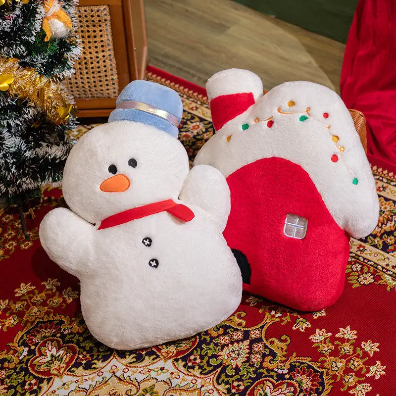 45CM Cute Christmas Tree Plush Throw Pillow Kawaii Stuffed Elk Snowman Red House Plushies Cushion Soft Toys Xmas Party Decor
45CM Cute Christmas Tree Plush Throw Pillow Kawaii Stuffed Elk Snowman Red House Plushies Cushion Soft Toys Xmas Party Decor