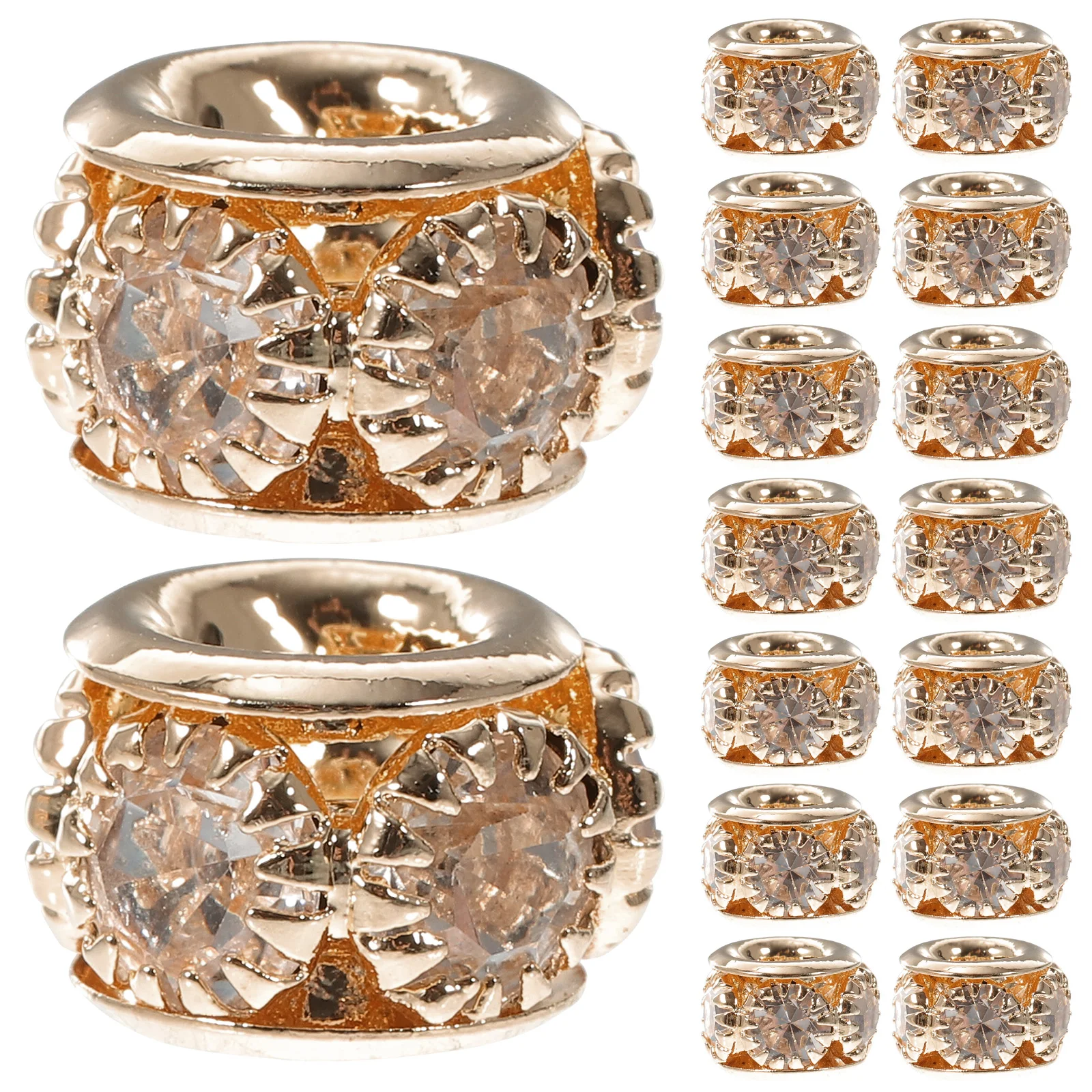 100 Pcs Alloy Necklace Bracelet Accessories Spacers for Jewelry Making Copper Beads
100 Pcs Alloy Necklace Bracelet Accessories Spacers for Jewelry Making Copper Beads