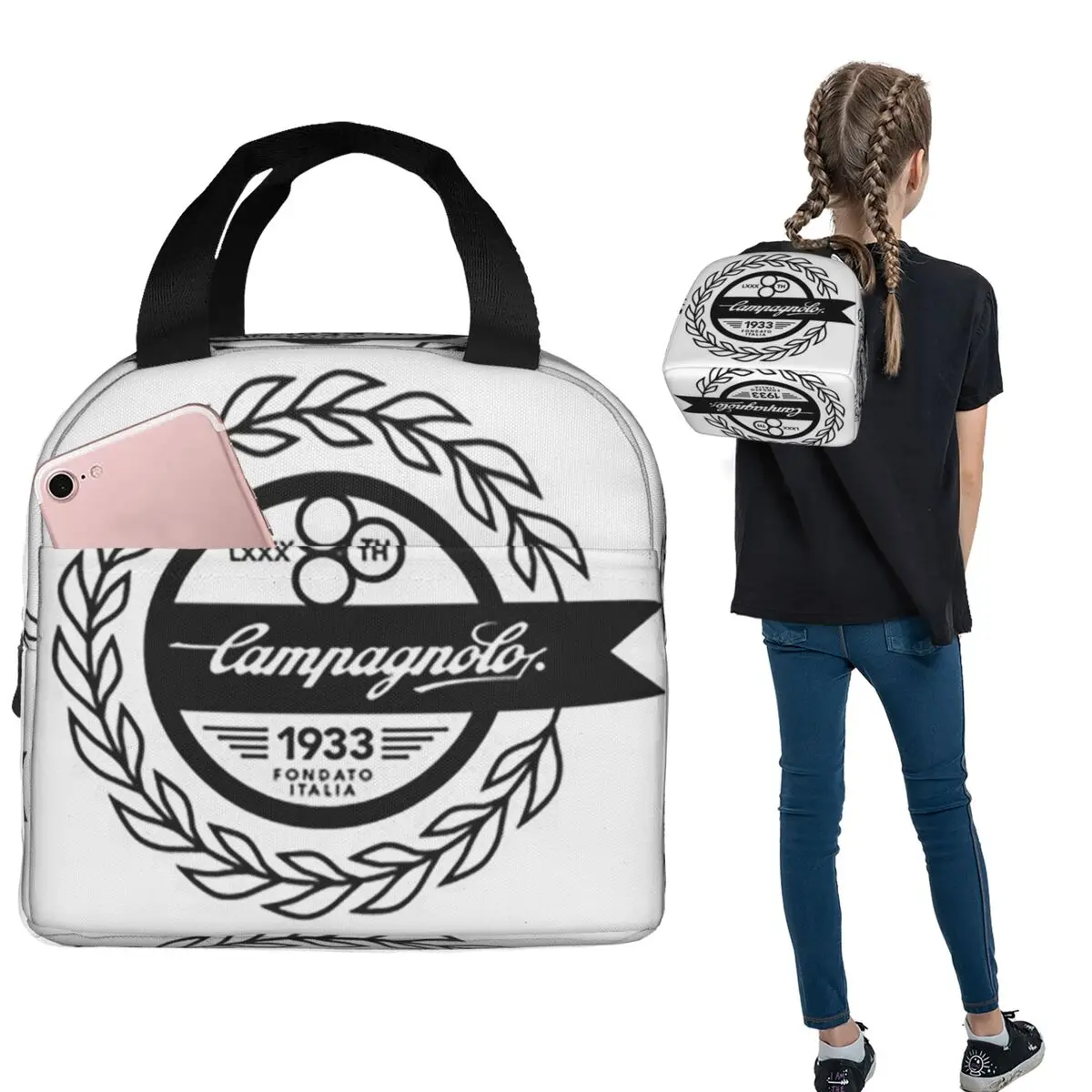 Винтажная итальянская термосумка Campagnolo для еды, для женщин и детей, портативный термоконтейнер для обедов
Винтажная итальянская термосумка Campagnolo для еды, для женщин и детей, портативный термоконтейнер для обедов