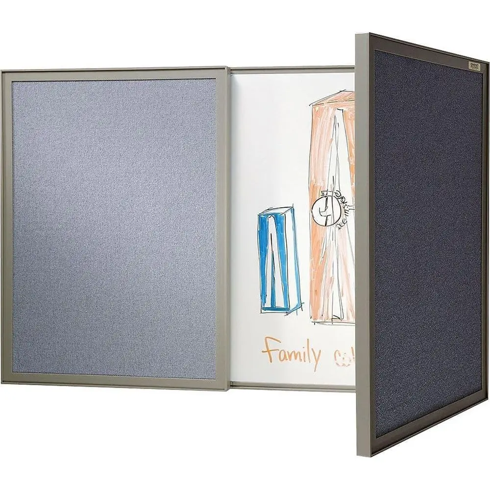 Gray Fabric-Covered Board with Acrylate Whiteboard Surface (41302)
Gray Fabric-Covered Board with Acrylate Whiteboard Surface (41302)