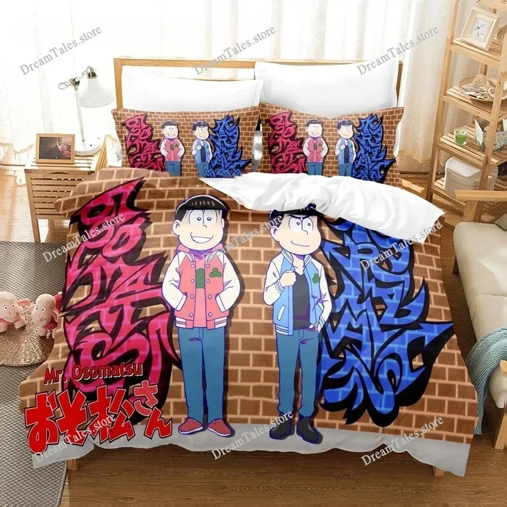 Osomatsu-san Bedding Set Single Twin Full Queen King Size Bed Set Adult Boy Bedroom Duvet Cover Sets 3D Print Anime Luxury Gift
Osomatsu-san Bedding Set Single Twin Full Queen King Size Bed Set Adult Boy Bedroom Duvet Cover Sets 3D Print Anime Luxury Gift
