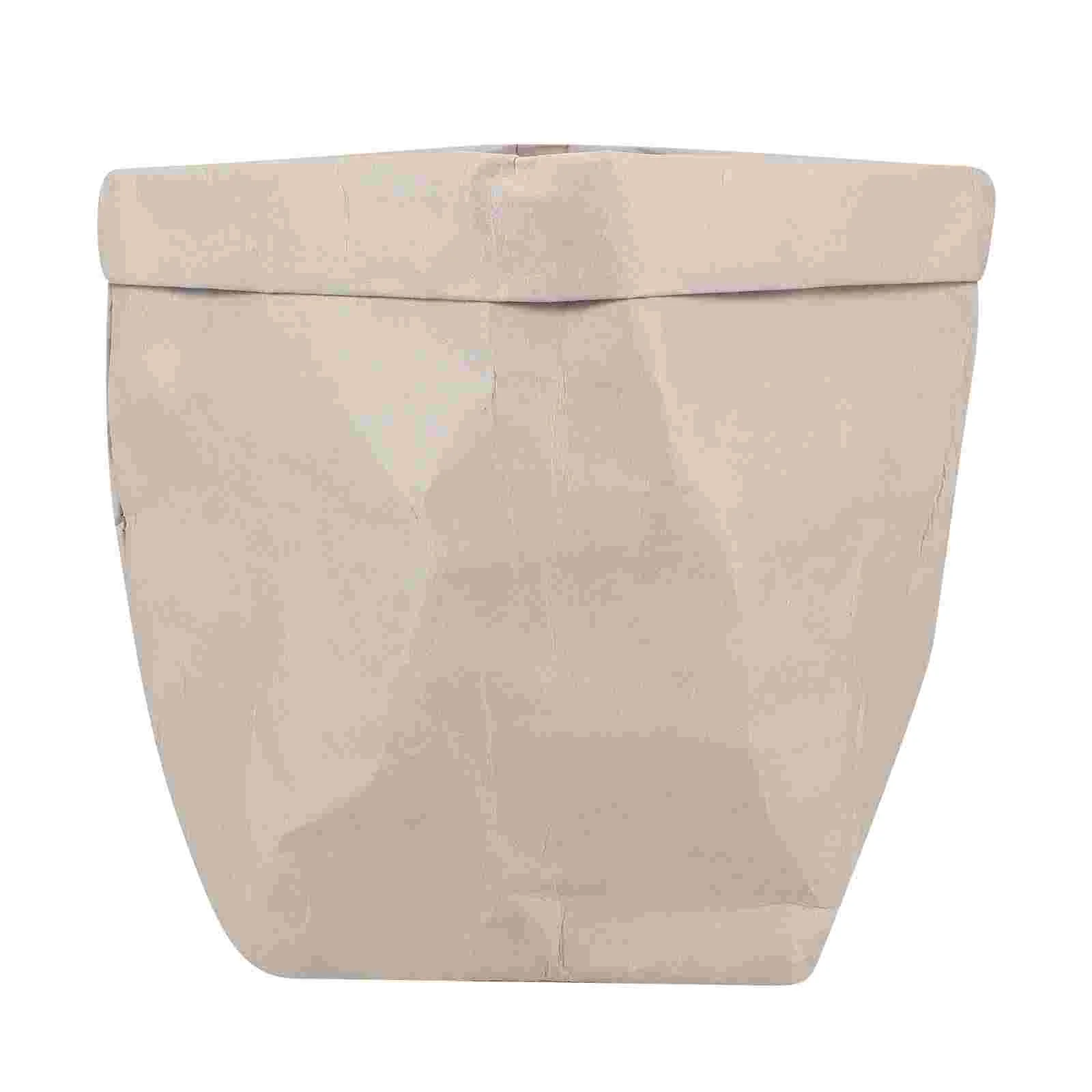 Kraft Paper Flowerpot Pouch 1 Grey 28x15cm Storage Container Breathable Design for Living Room Office Garden Decoration
Kraft Paper Flowerpot Pouch 1 Grey 28x15cm Storage Container Breathable Design for Living Room Office Garden Decoration