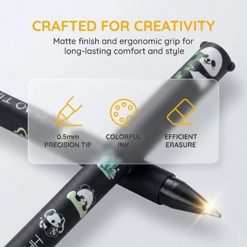 Animal Erasable Gel Pens Set 8 Pieces Soft Grip Smooth Writing for Study Work Journaling Gifting Ideas
Animal Erasable Gel Pens Set 8 Pieces Soft Grip Smooth Writing for Study Work Journaling Gifting Ideas