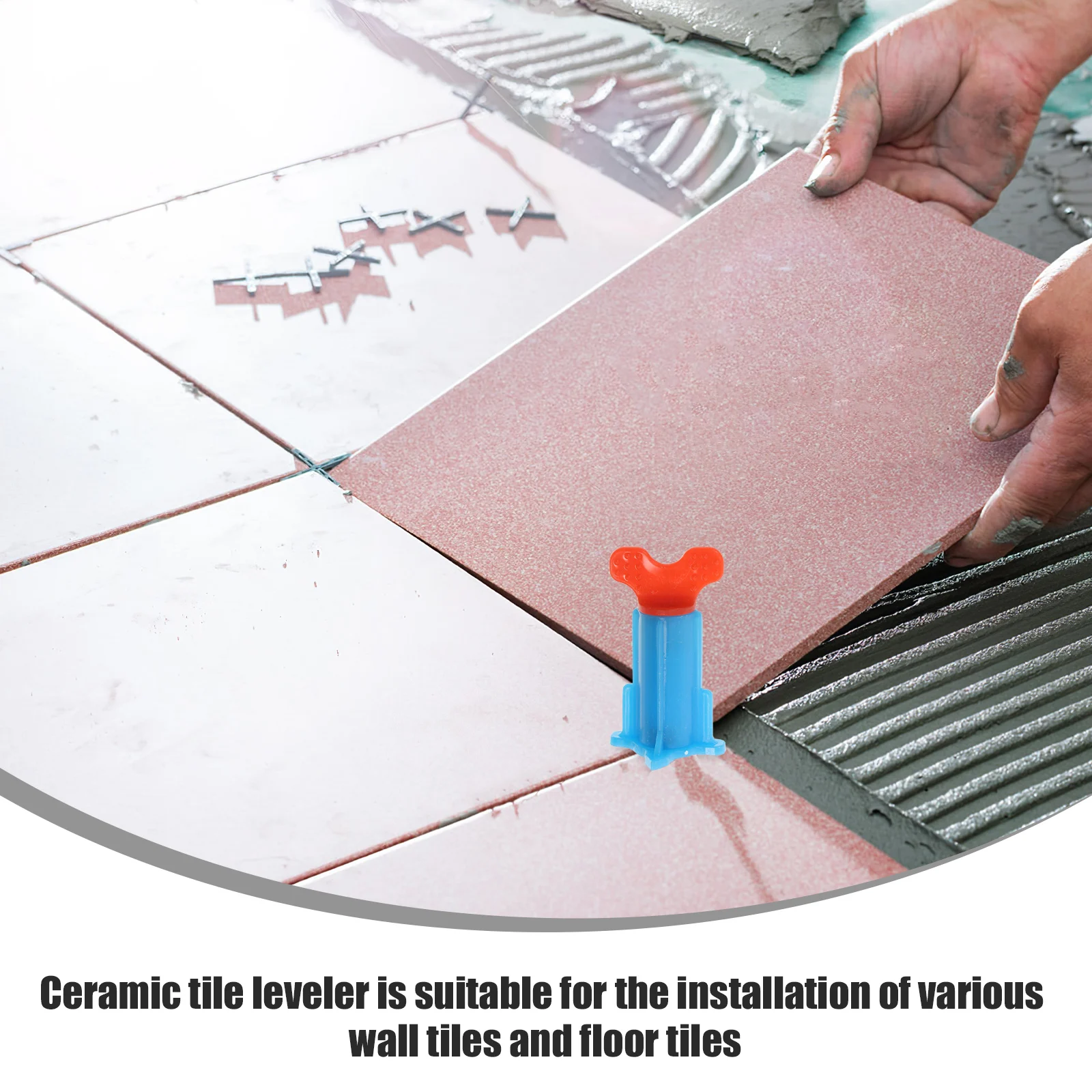 20pcs Tile Leveler System for Wall Floor Installation Tools Precision Positioning Ceramic Concrete Building Aid
20pcs Tile Leveler System for Wall Floor Installation Tools Precision Positioning Ceramic Concrete Building Aid