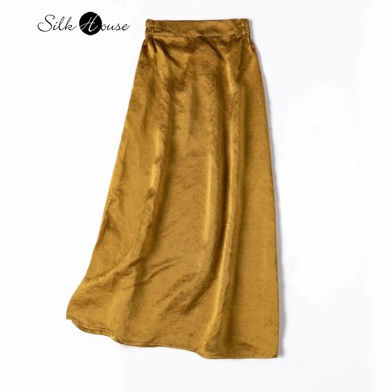 2025 Women's Early Autumn New 100% Natural Mulberry Silk Turtle Crack Gambiered Guangdong Gauze Yarn Women's Fashion Skirt
2025 Women's Early Autumn New 100% Natural Mulberry Silk Turtle Crack Gambiered Guangdong Gauze Yarn Women's Fashion Skirt