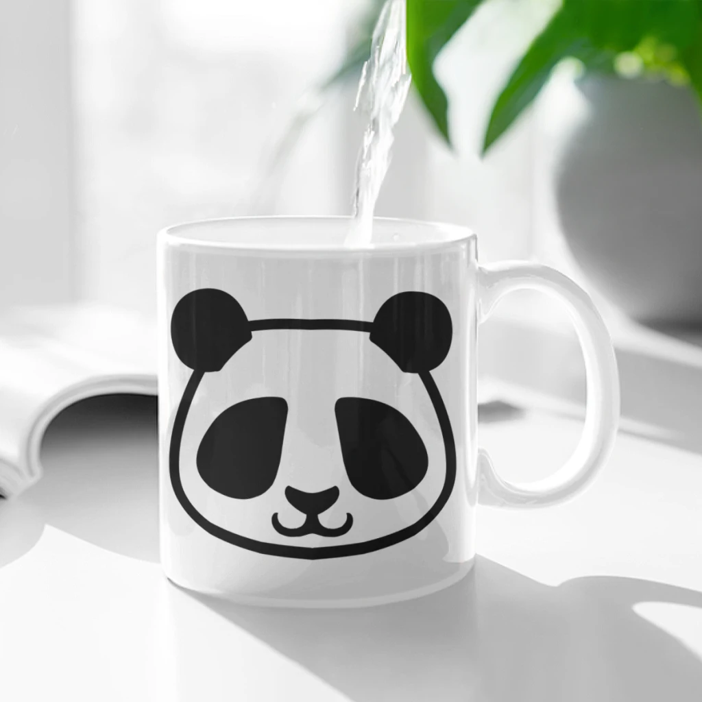 Panda Black and White Minimalist Pictogram Ceramic Cup Coffee Oatmeal Breakfast Cup Creative Personality Mug
Panda Black and White Minimalist Pictogram Ceramic Cup Coffee Oatmeal Breakfast Cup Creative Personality Mug