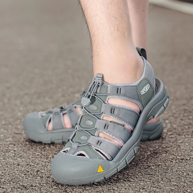 NONE Men's Casual Mesh Outdoor Beach Sandals
NONE Men's Casual Mesh Outdoor Beach Sandals