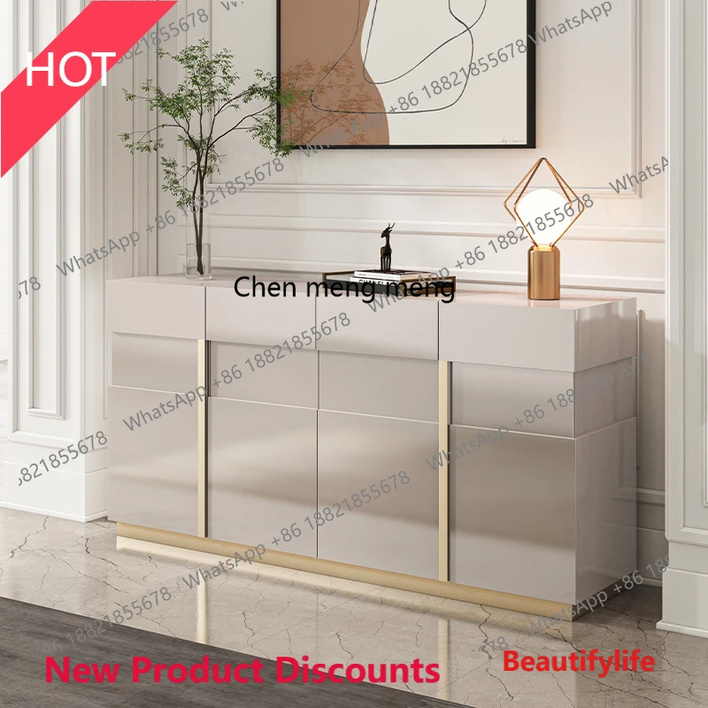 D53 Modern light luxury shoe cabinet American storage multi-function cabinet Living room entrance cabinet European style
D53 Modern light luxury shoe cabinet American storage multi-function cabinet Living room entrance cabinet European style