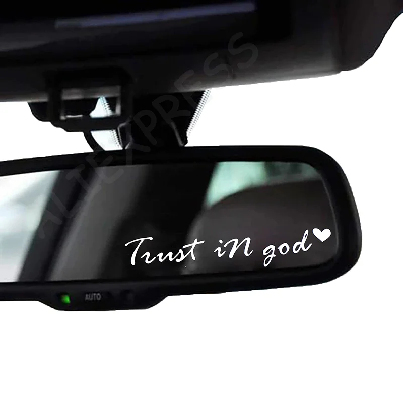 NewTrust In God Believe In God Rearview Mirror Stickers God Letter Stickers Are Suitable For All Kinds Of Cars And Motorcycles
NewTrust In God Believe In God Rearview Mirror Stickers God Letter Stickers Are Suitable For All Kinds Of Cars And Motorcycles