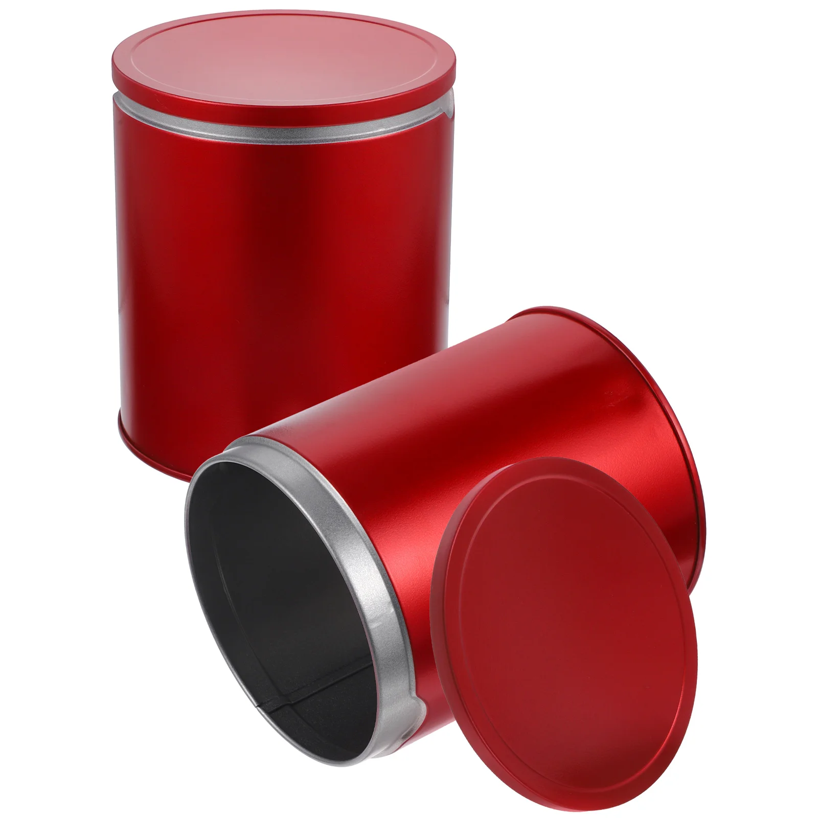 2 Pcs Tea Jar Gift Box Loose Airtight Tin Canister Container Pot Containers for Red
2 Pcs Tea Jar Gift Box Loose Airtight Tin Canister Container Pot Containers for Red