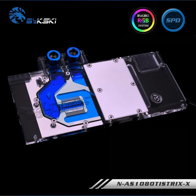 Видеокарта Bykski для ASUS ROG-STRIX-GTX1080TI-O11G-GAMING/1080/1070, полностью закрытый радиатор 1070TI
Видеокарта Bykski для ASUS ROG-STRIX-GTX1080TI-O11G-GAMING/1080/1070, полностью закрытый радиатор 1070TI