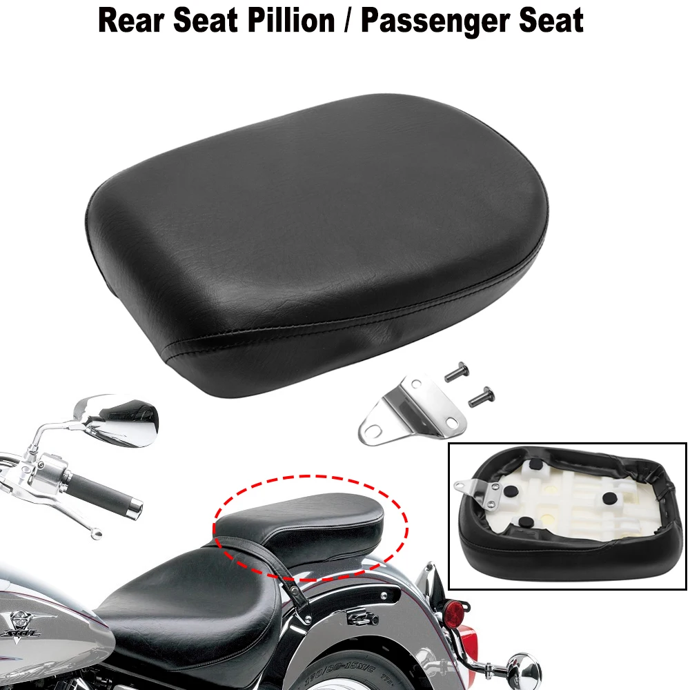 Rear Seat Passenger Saet Pillion For Yamaha XVS650A/AT Drag Star Classic 98-06, Silverado 03-13, V-Star Classic/ Silverado 98-18
Rear Seat Passenger Saet Pillion For Yamaha XVS650A/AT Drag Star Classic 98-06, Silverado 03-13, V-Star Classic/ Silverado 98-18