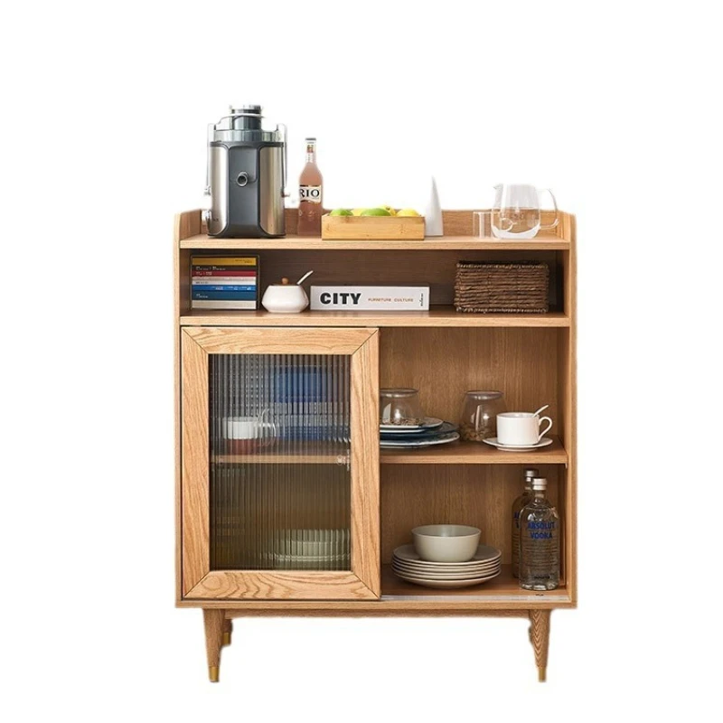 Solid wood dining side cabinet integrated tea bucket storage side storage living room
Solid wood dining side cabinet integrated tea bucket storage side storage living room