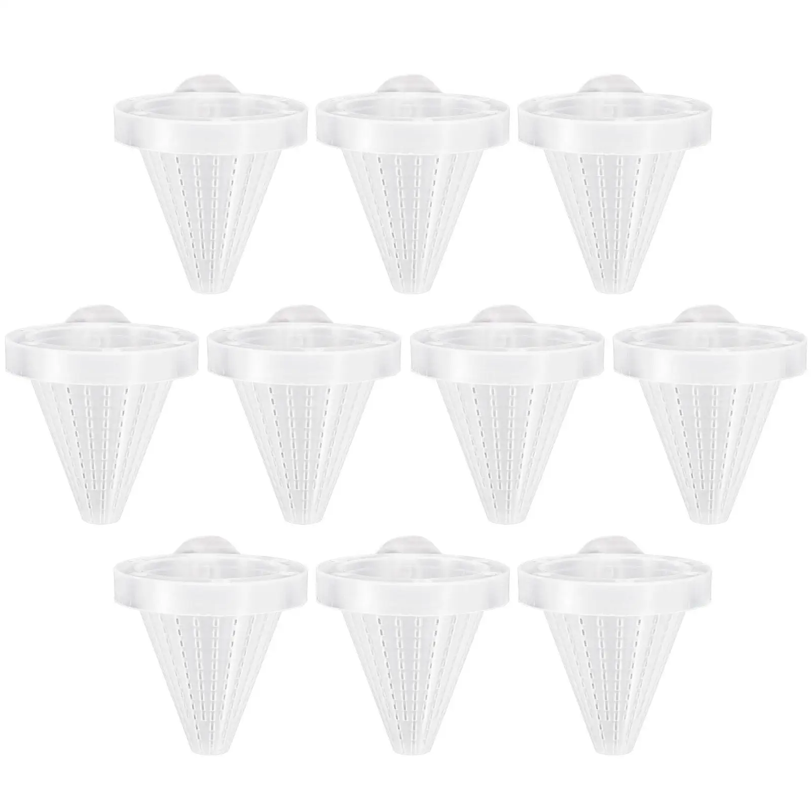 10pcs Fish Feeder Suction Cup Aquarium Worm Feeding Device Cone Shape Durable Safe Live Food Funnel Floating Tank Feeder
10pcs Fish Feeder Suction Cup Aquarium Worm Feeding Device Cone Shape Durable Safe Live Food Funnel Floating Tank Feeder