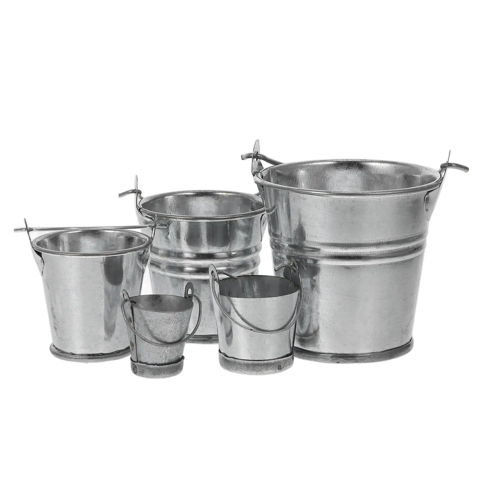 5 Pcs Iron Bucket Decoration Miniature Dollhouse Accessories Tin Buckets Metal Galvanized Small Size Garden Tools Landscape
5 Pcs Iron Bucket Decoration Miniature Dollhouse Accessories Tin Buckets Metal Galvanized Small Size Garden Tools Landscape